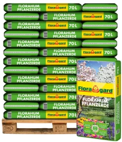 Floragard Florahum Pflanzerde, 36 x 70 l New