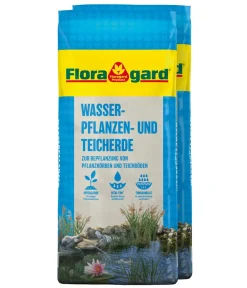 Floragard Spezialerde > Wasserpflanzen- und Teicherde, 2 x 18 l