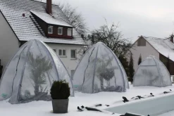 Florino Pflanzenfolien & Ernteschutz|Mehr Blumentopfzubehör - Winterschutz-Zelt