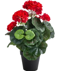 Kunstpflanzen > Flower Manufaktur Kunstpflanze Geranie, ca. H33 cm