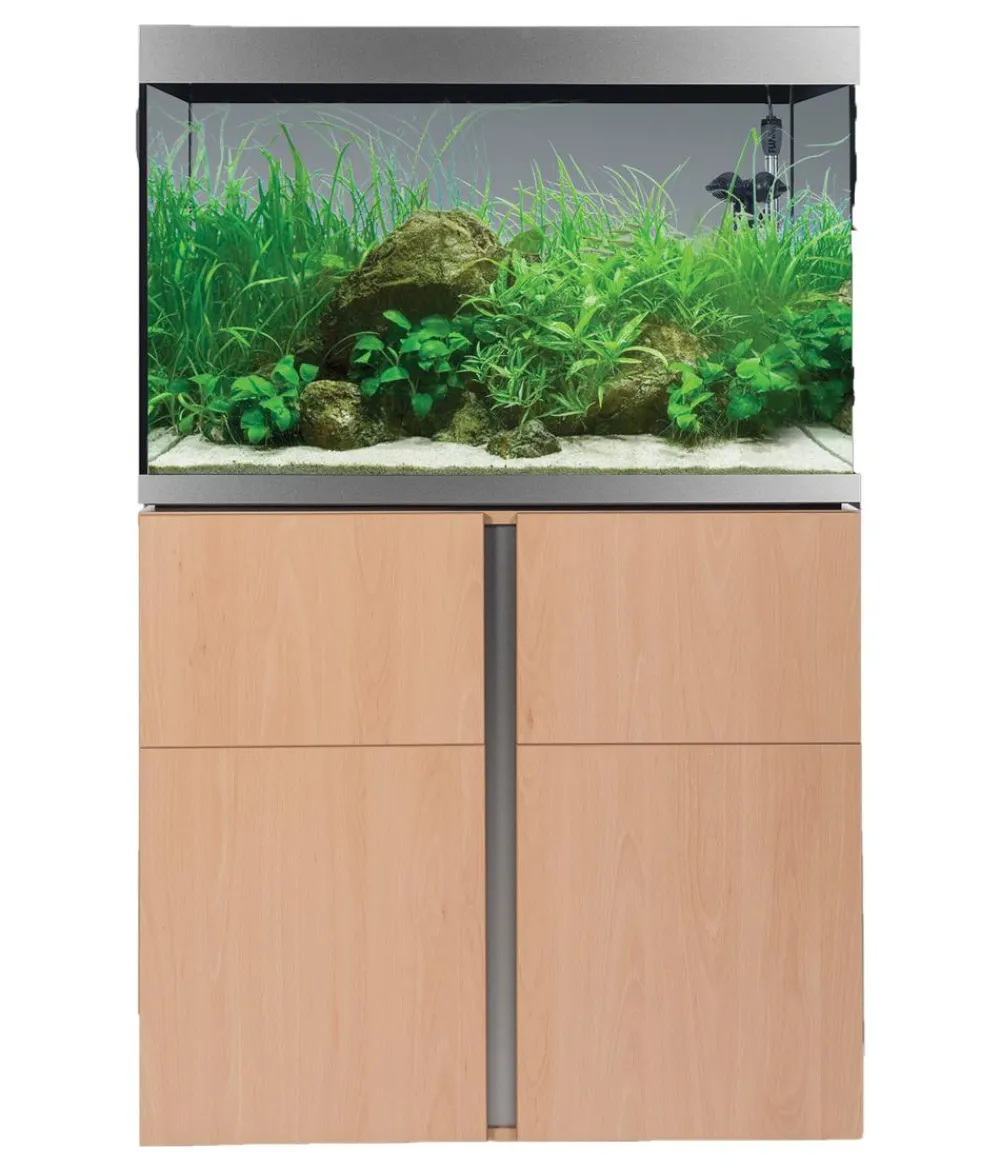 FLUVAL® Aquarium Komplettsets - Aquarium Kombination Siena 270, ca. B90/H128/T55 cm, 272 l Hellbraun