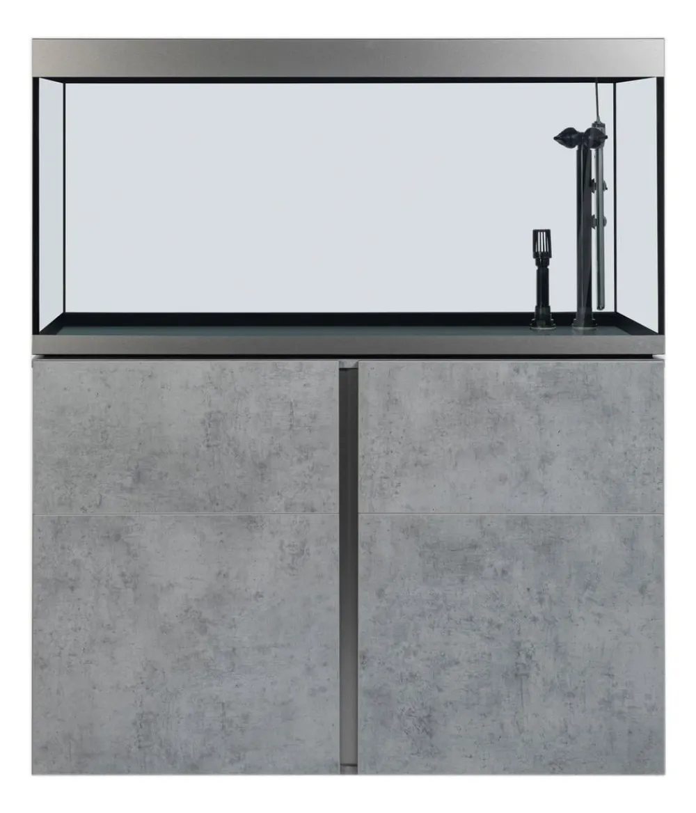 FLUVAL® Aquarium Kombination Siena 330, ca. B110/H128/T55 cm, 332 l Grau Hot