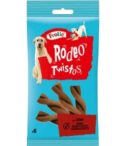 Frolic® Hundeleckerlies > Hundesnack Rodeo Twistos, Rind, 6 Stk.