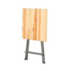 Fun Star Balkonmöbel Holz|Gartentische Holz - Stehtisch, ca. B80/H110/T80 cm