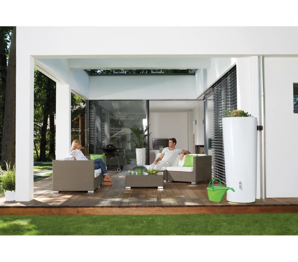 Garantia Color 2in1 Regenspeicher 350 l Weiß