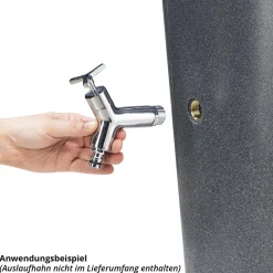 Garantia 2in1 Regenspeicher Stone Lava, 210 l Dunkelgrau Hot