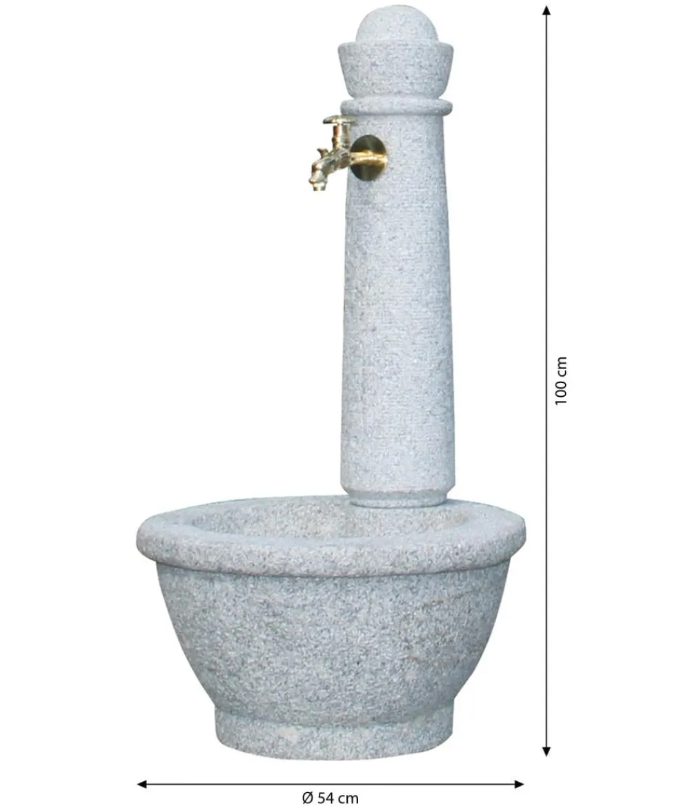 Garantia Gartenbrunnen > Kunststoff-Gartenbrunnen Roma, Ø 54 x 100 cm