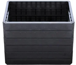 Garantia Kunststoff-Hochbeet Ergo Quadro Wood inkl. Wassersparsystem Clearance