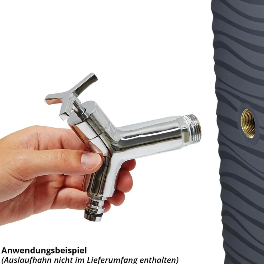 Garantia Natura 2in1 Regenspeicher, 350 l, Dunkelgrau Sale
