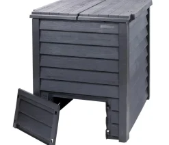 Garantia Thermo Komposter Wood, 400 l, ca. B72/H90/T72 cm Anthrazit Sale