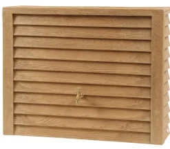 Garantia Regentonnen & Zisternen - Woody Wandtank 350 l Braun
