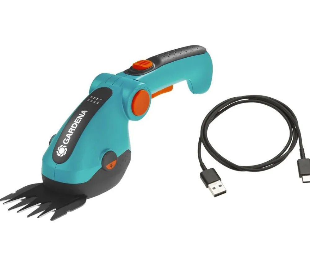 Gardena Heckenschere & Gartenschere - Akku-Grasschere ComfortCut Li
