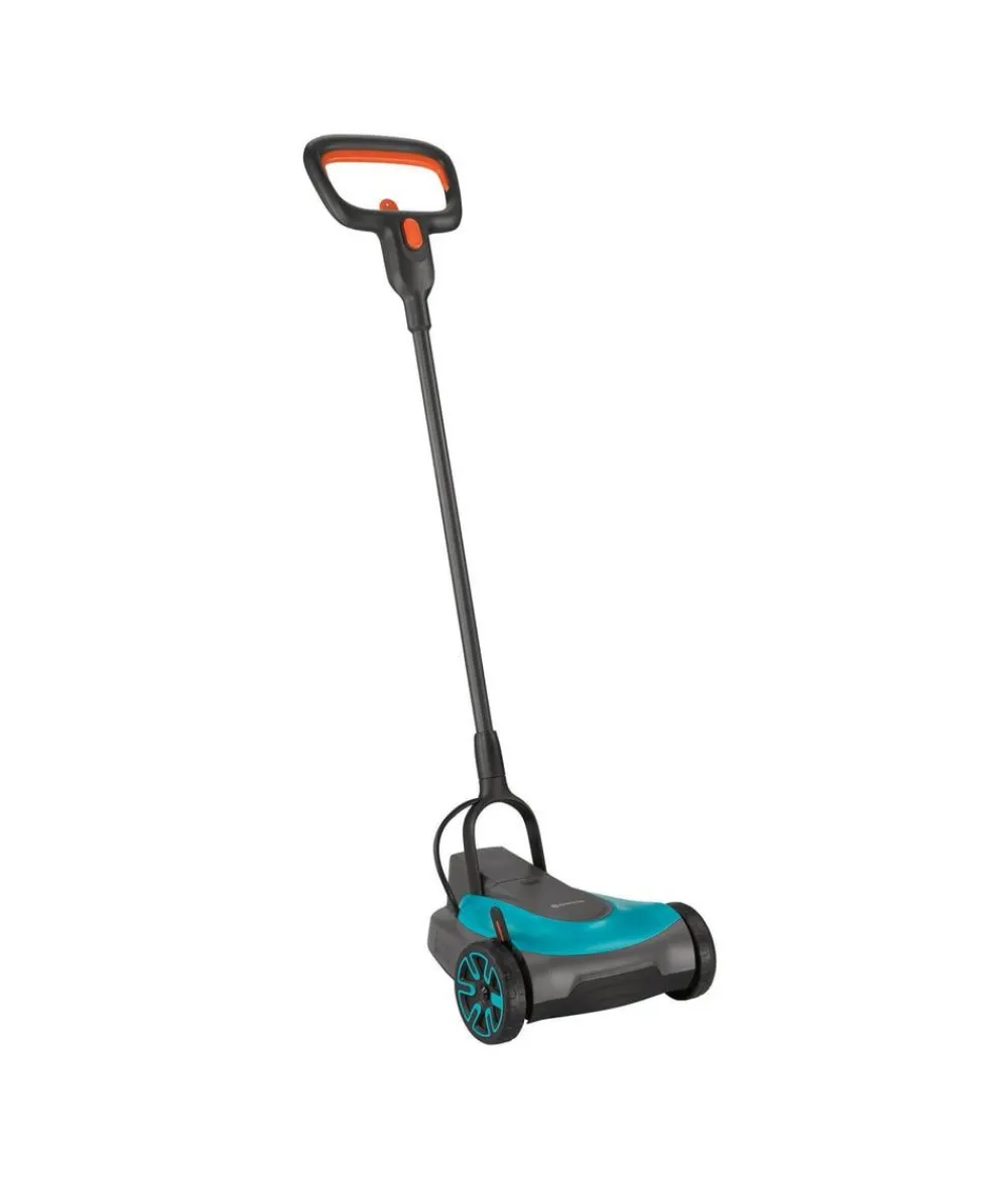Gardena Rasenmäher & Rasentrimmer - Akku-Rasenmäher-Set HandyMower 22/18V P4A, ca. B34,5/H126/T38,5 cm