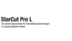 Gardena Baumschere Teleskop-StarCut Pro L, ca. B12,5/H8/T400 cm Best
