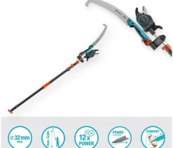 Gardena Heckenschere & Gartenschere > Baumschneider Teleskop-StarCut Pro L Set, ca. B13/H79/T400 cm