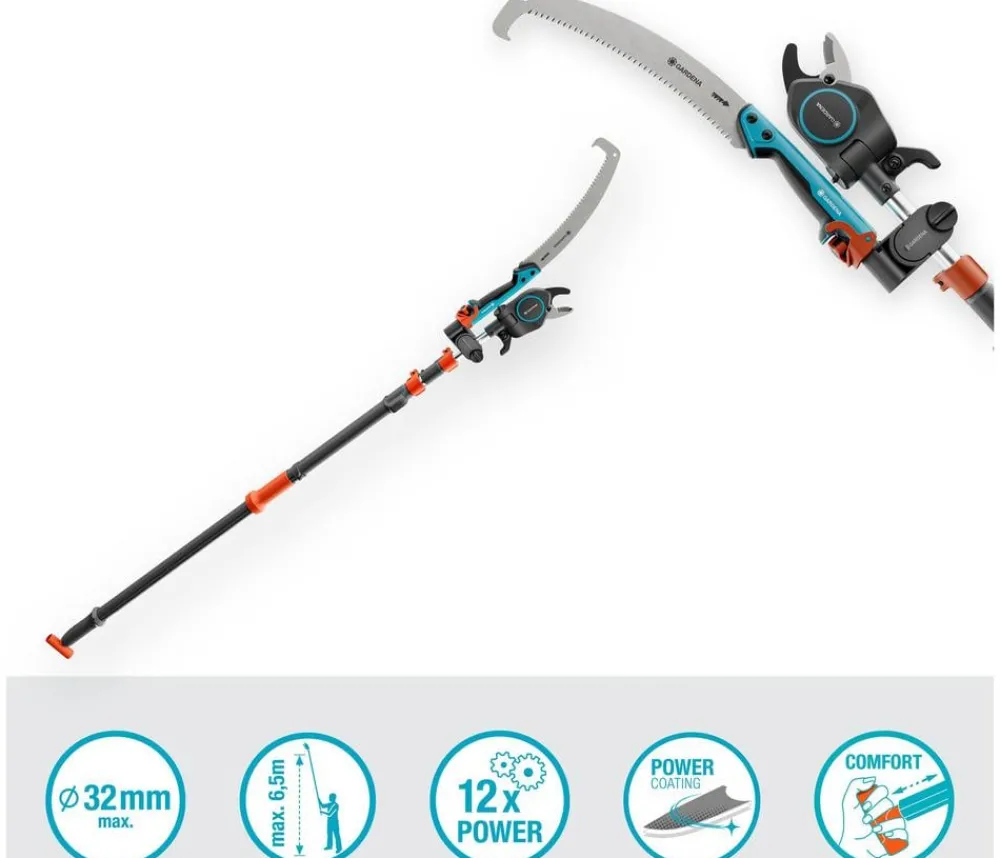 Gardena Heckenschere & Gartenschere > Baumschneider Teleskop-StarCut Pro L Set, ca. B13/H79/T400 cm
