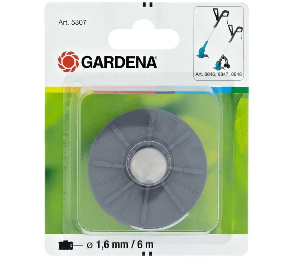 Gardena Rasenmäher & Rasentrimmer - Ersatzfadenspule für Turbotrimmer Weiß