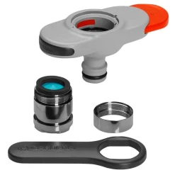 Gardena Hahnverbinder Indoor Grau Online