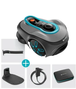 Gardena kabelloser Mähroboter smart SILENO free 800 m² Set, ca. B43/H63/T26 cm Hot