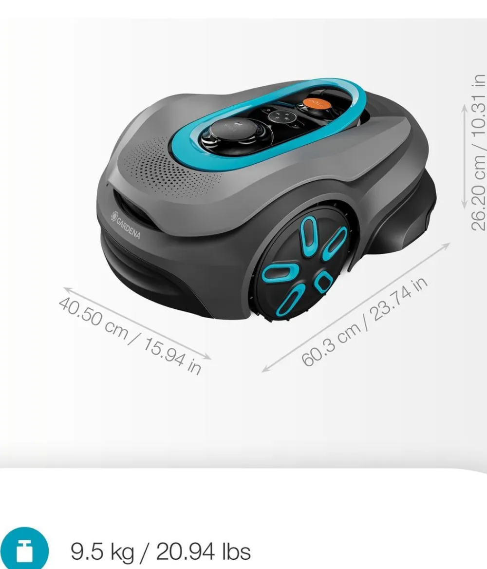 Gardena Rasenmäher & Rasentrimmer > Mähroboter smart SILENO sense 600 m², ca. B60,3/H26,2/T40,5 cm