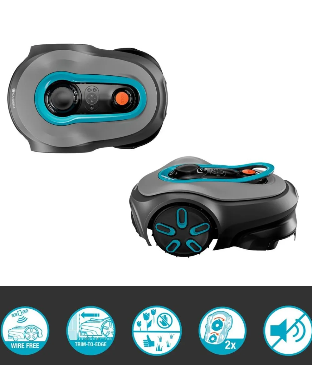 Gardena Rasenmäher & Rasentrimmer > Mähroboter smart SILENO free 600 m² Set, ca. B43/H63/T26 cm