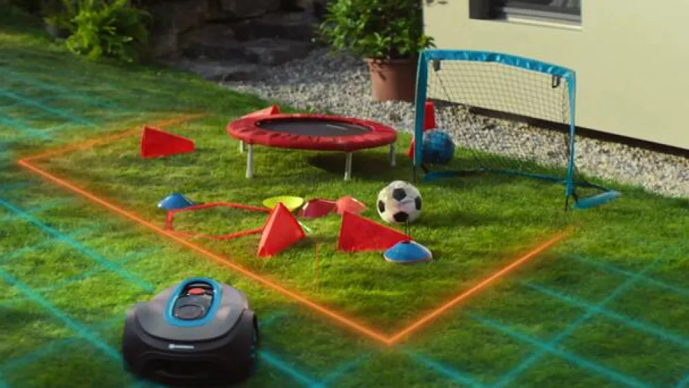 Gardena Rasenmäher & Rasentrimmer - Mähroboter smart SILENO pro 600 m², ca. B41/H60/T26 cm