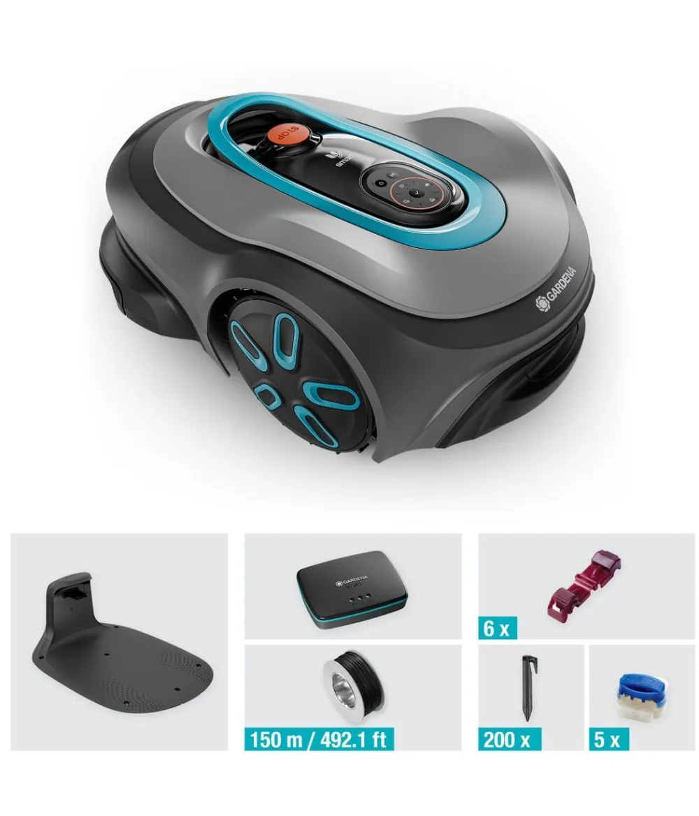 Gardena Rasenmäher & Rasentrimmer - Mähroboter smart SILENO max 800 m², ca. B43/H63/T26 cm