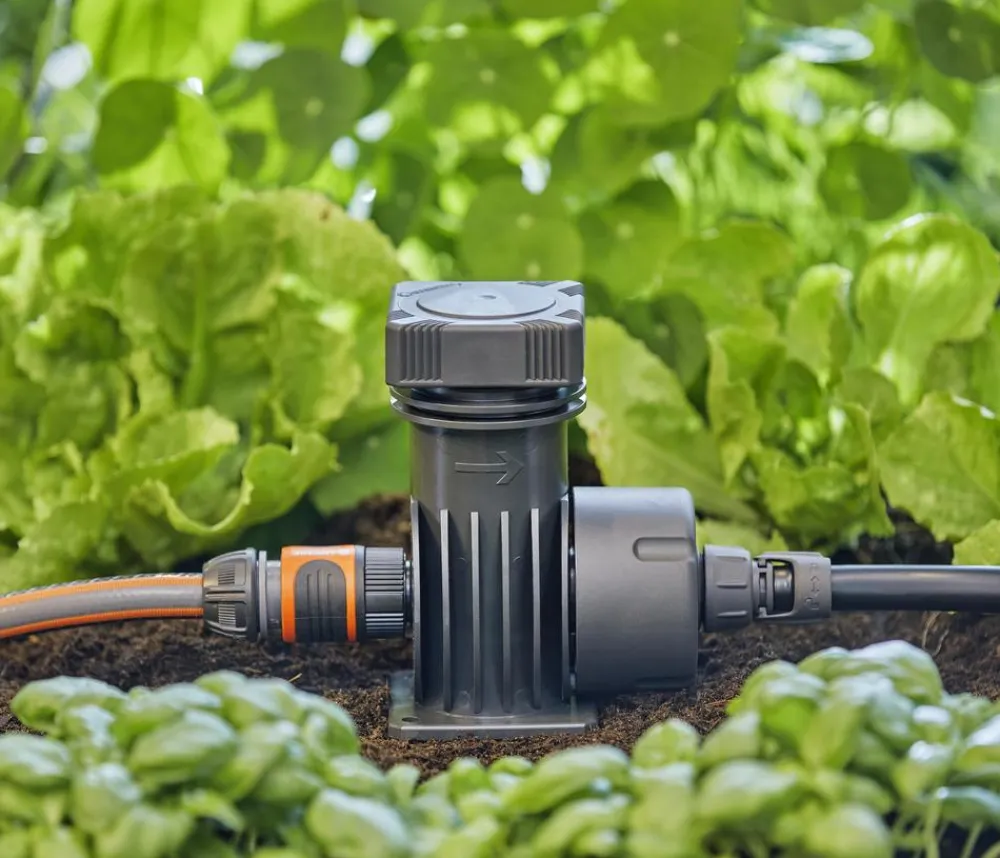 Gardena Bewässerungssysteme & Pumpen - Micro-Drip-System Anschlussstück, 1/2"-3/4" Anthrazit