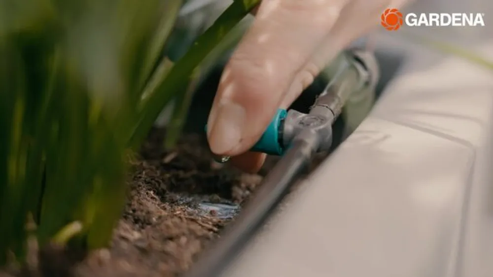 Gardena Bewässerungssysteme & Pumpen - Micro-Drip-System Regulierbarer Reihentropfer, 10 Stk.