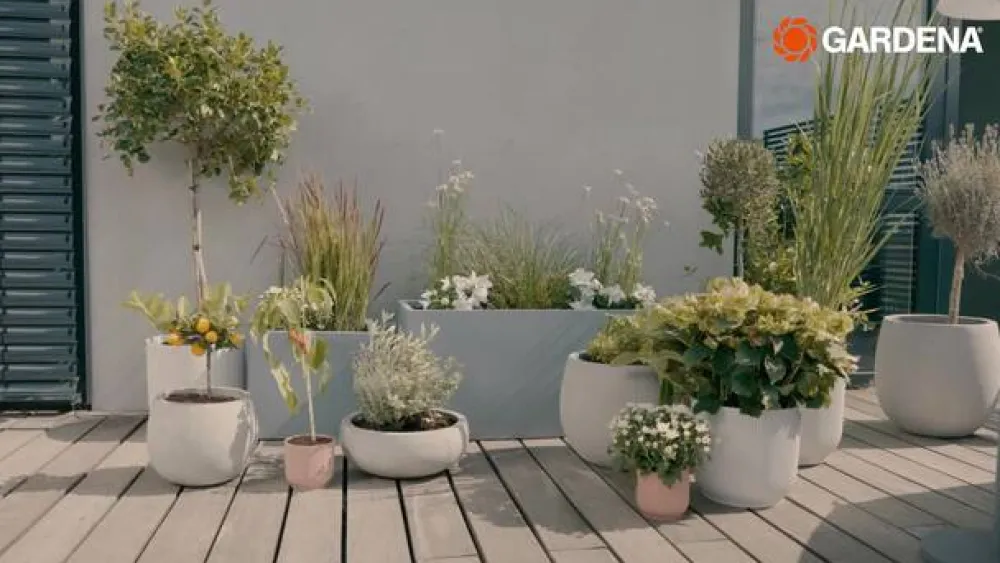 Gardena Bewässerungssysteme & Pumpen > Micro-Drip-System Starter-Set für Terrassen