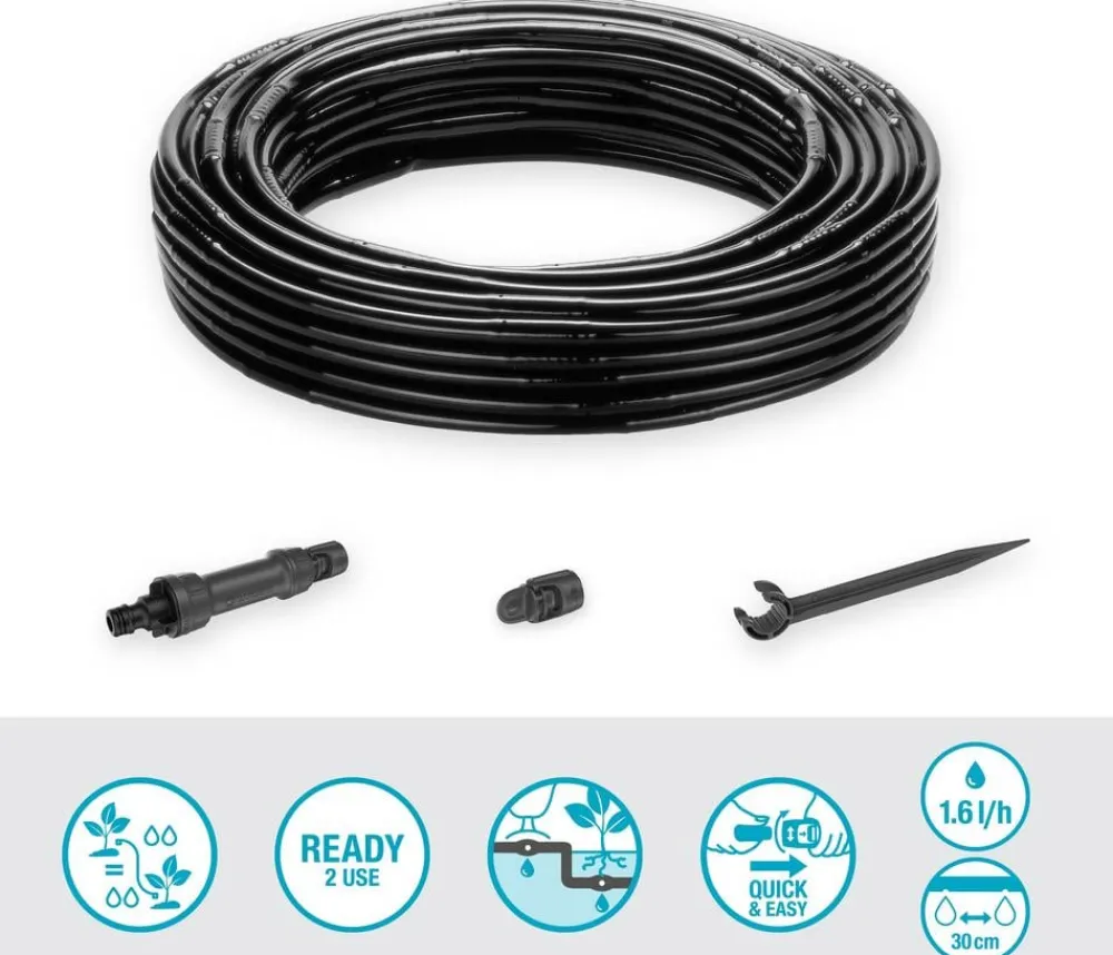 Gardena Bewässerungssysteme & Pumpen - Micro-Drip-System Tropfbewässerung-Set für Hecken & Büsche
