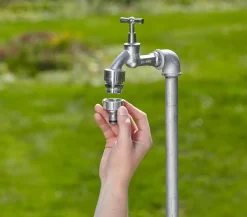 Gardena Premium Hahnverbinder, 26,5 mm (G3/4'') Silber Best