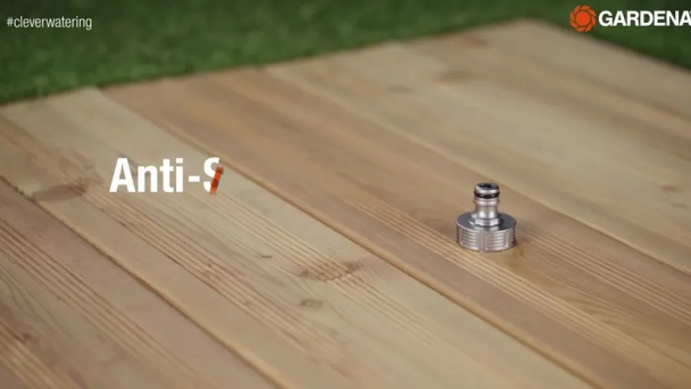 Gardena Gartenschläuche & Zubehör - Premium Hahnverbinder, 33,3 mm (G 1")