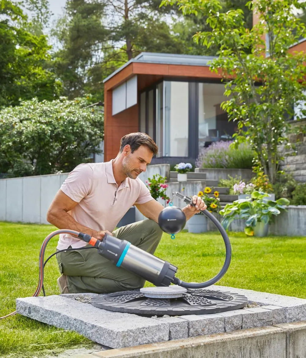 Gardena Gartenschläuche & Zubehör > Saugfilter mit Rückflussstop 19 mm (3/4'')/25 mm (1''), ca. B3,9/H22/T3,9 cm