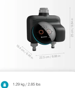 Gardena smart Dual Water Control-Set Schwarz Discount