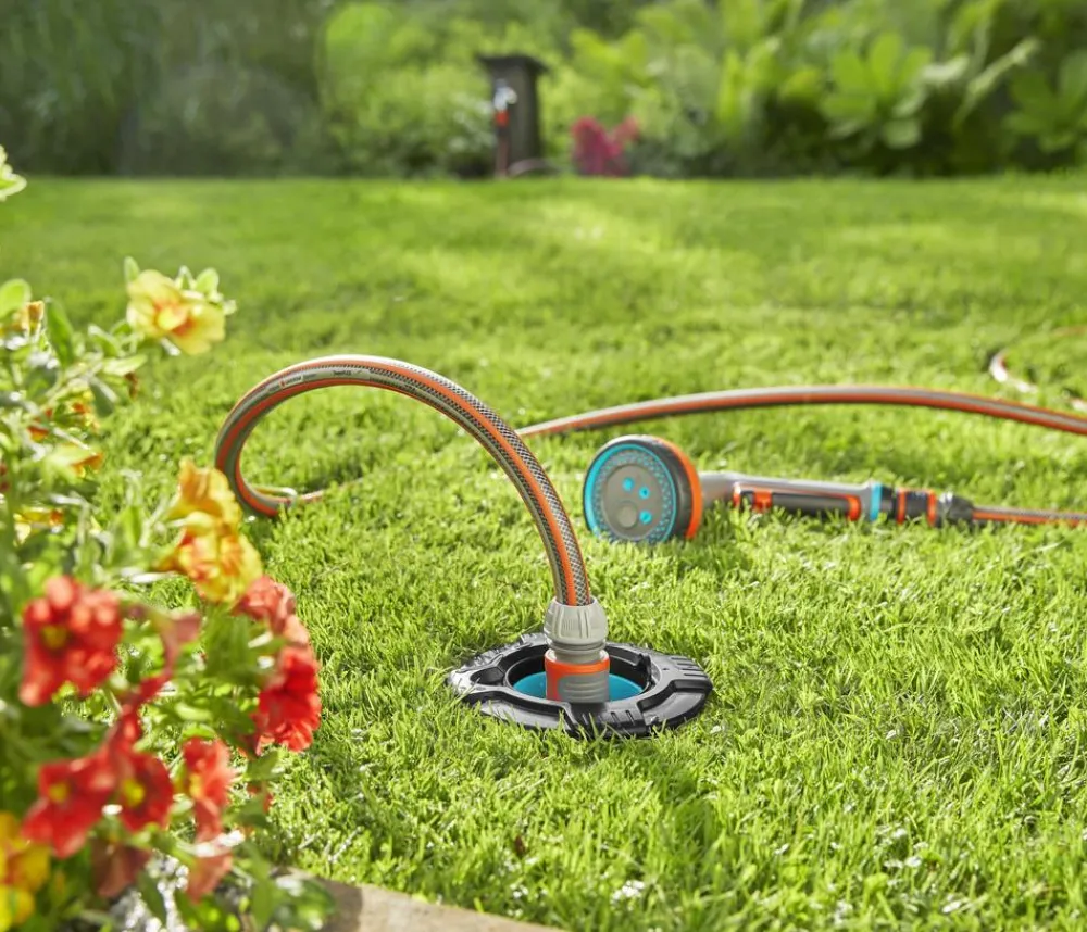 Gardena Bewässerungssysteme & Pumpen - Sprinklersystem Start-Set Pipeline, 9-teilig