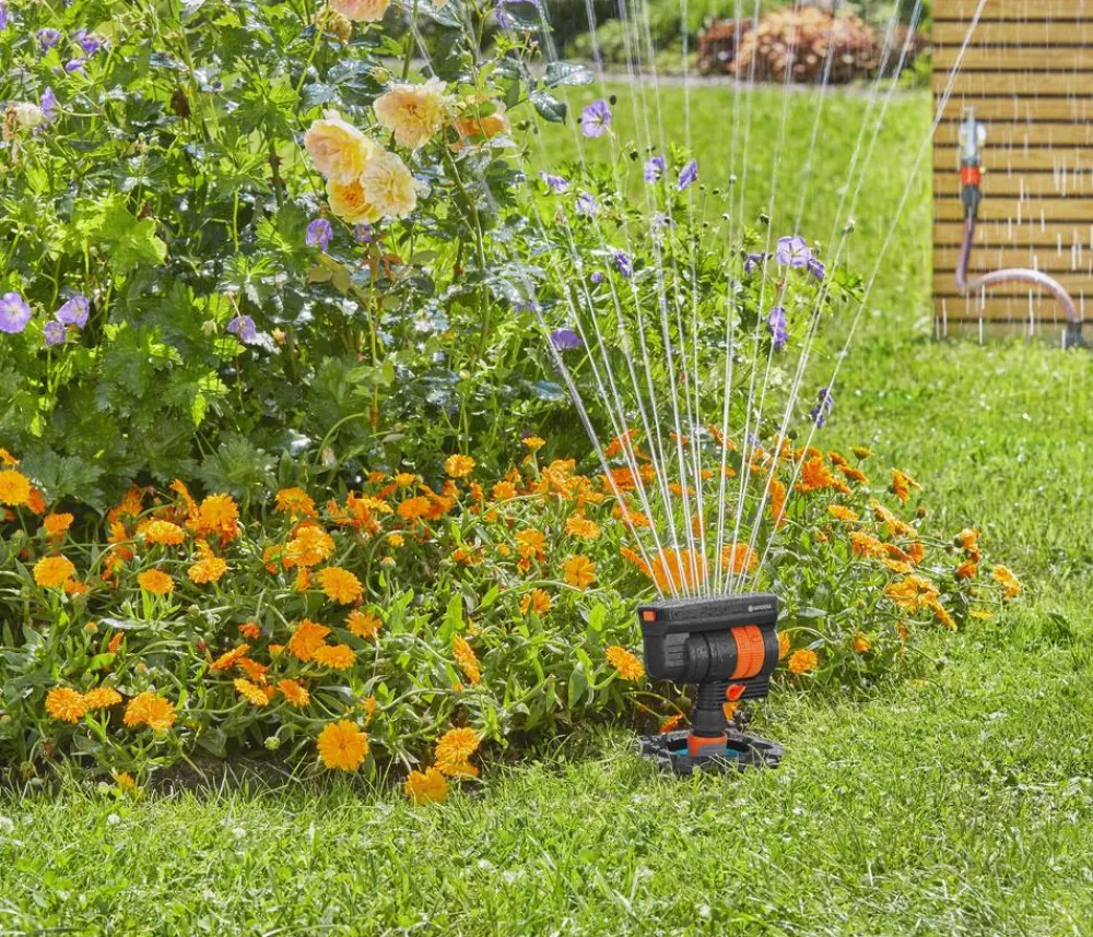 Gardena Sprinklersystem Start-Set Pipeline mit Viereckregner, 13-teilig Sale