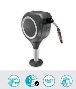Gardena Gartenschläuche & Zubehör - Terrassen-Schlauchbox RollUp Dunkelgrau