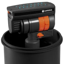 Gardena Bewässerungssysteme & Pumpen - Versenk-Viereckregner OS 140 Schwarz