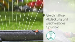 Gardena Bewässerungssysteme & Pumpen > Viereckregner Aquazoom S