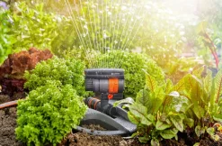Gardena Bewässerungssysteme & Pumpen - Viereckregner Aquazoom Compact Schwarz