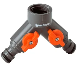 Gardena Gartenschläuche & Zubehör - 2-Wege-Ventil, 26,5 mm, 3/4"-Gewinde