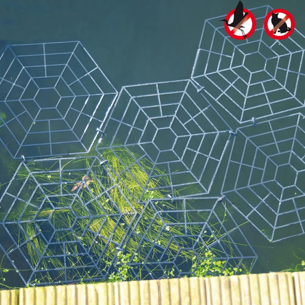 Gardigo Gartenteich·Teichzubehör & Teichpflege|Schädlingsbekämpfungsmittel - Teichschutz Schwarz