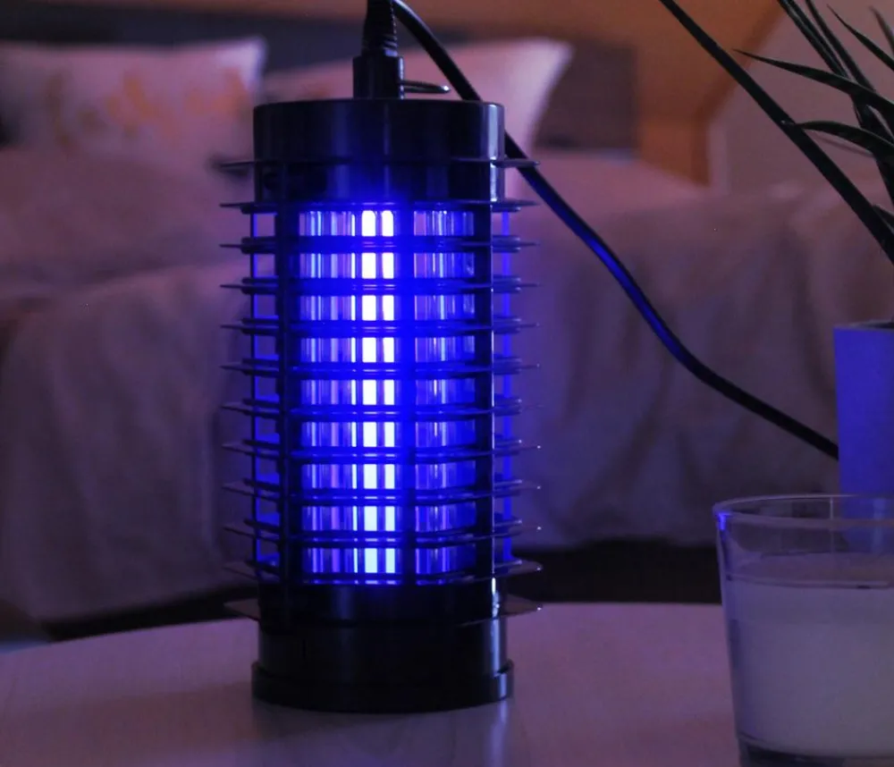 Gardigo Schädlingsbekämpfungsmittel - UV-LED Indoor Fluginsektenvernichter, ca. B11/H20/T10 cm Schwarz