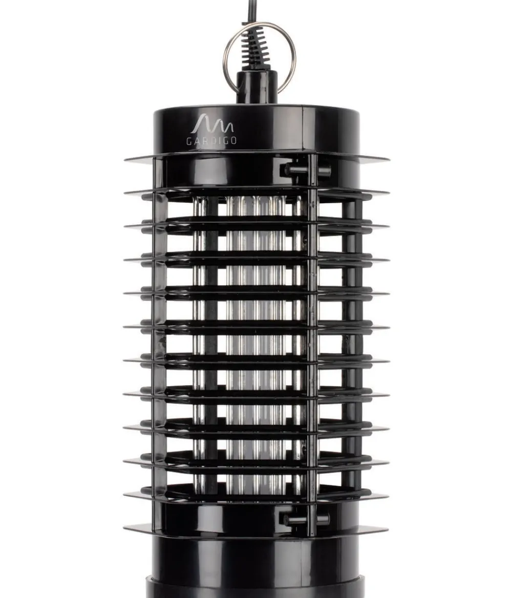 Gardigo Schädlingsbekämpfungsmittel - UV-LED Indoor Fluginsektenvernichter, ca. B11/H20/T10 cm Schwarz
