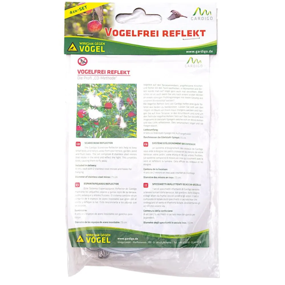 Gardigo Vogelfrei Reflekt Silber Sale