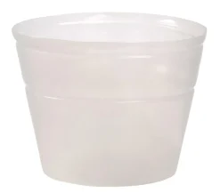 Geda Flexibler Kunststoff-Topfeinsatz, Transparent Discount