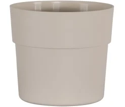Geli Blumentöpfe & Übertöpfe - Kunststoff-Übertopf Liv, rund Beige