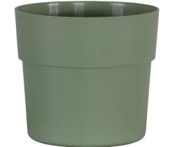 Geli Blumentöpfe & Übertöpfe - Kunststoff-Übertopf Liv, rund Grün