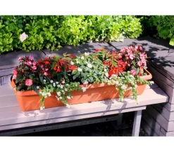 Geli Kunststoff-Blumenkasten Aqua Andalucia Orange Online